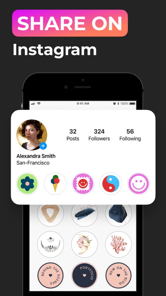 #4. App Highlight Covers (iOS) 由: The Metaverse Apps