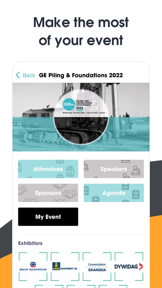 #1. Ground Engineering Events (iOS) 来自: SWAPCARD CORPORATION