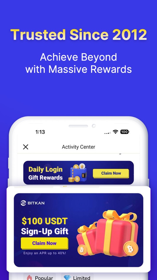 #3. BitKan: Trade Bitcoin & Crypto (iOS) 由: BitKan Limited