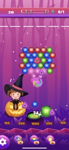 Bubble Shooter: Dark Halloween screenshot #2 for iPhone