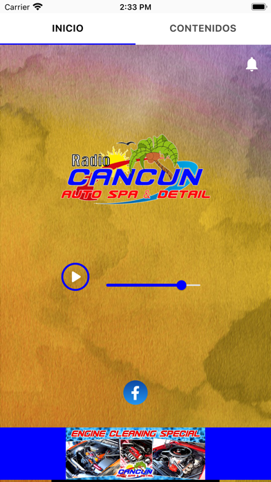 Radio Cancun.net Screenshot