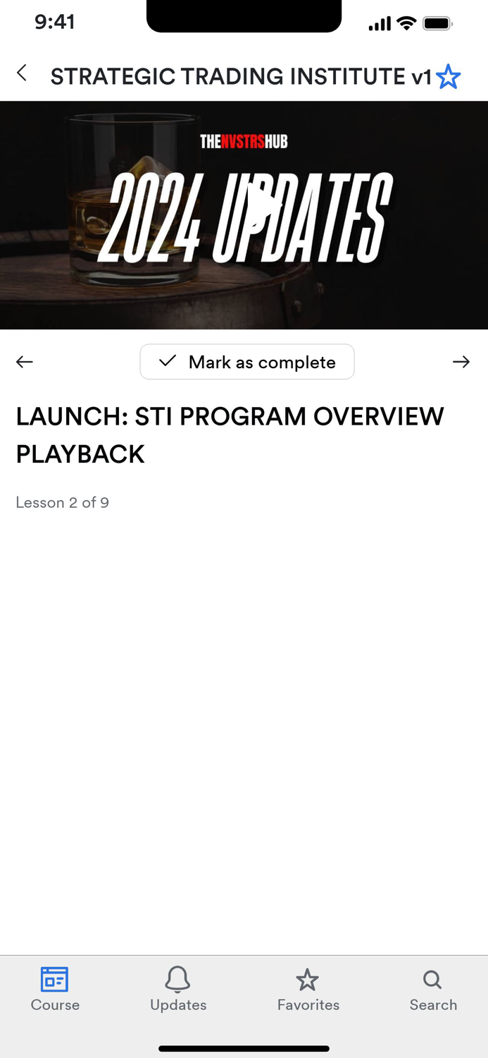 THE NVSTRS INSTITUTE