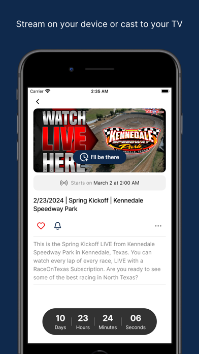 RaceON TV Screenshot