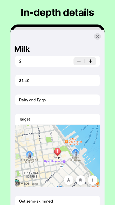 Get Sum - Shopping List Screenshot