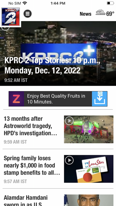 Click2Houston - KPRC 2 Screenshot