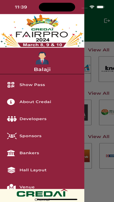 CREDAI Chennai Fairpro Screenshot