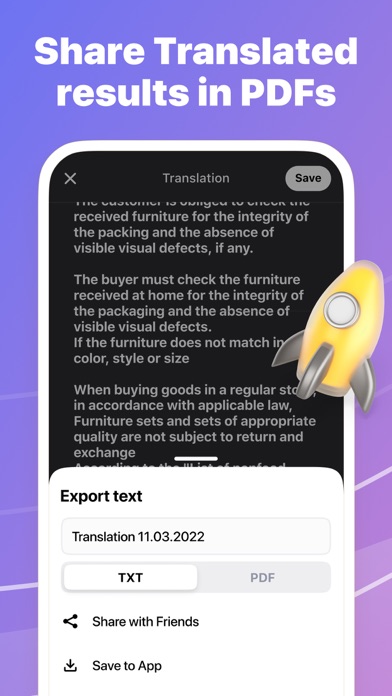 PhotoLens: Photo Translator Screenshot
