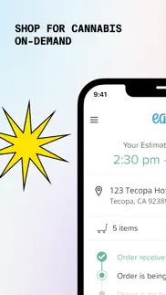 eaze: cannabis delivery iphone screenshot 2