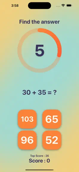 Game screenshot Quicky Math hack