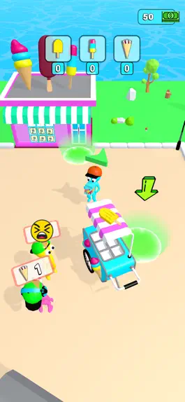 Game screenshot Ice Cream Seller 3D apk