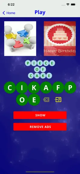 Game screenshot 2 Pics 1 Phrase Word Game Fun! apk