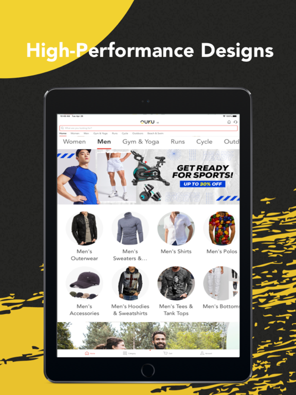 OUKU - OnlineShopping iPad screenshot 4 - Shopping app