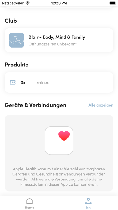 Blair - Body, Mind & Family Screenshot