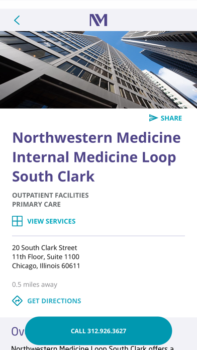 Northwestern Medicine Connect Screenshot