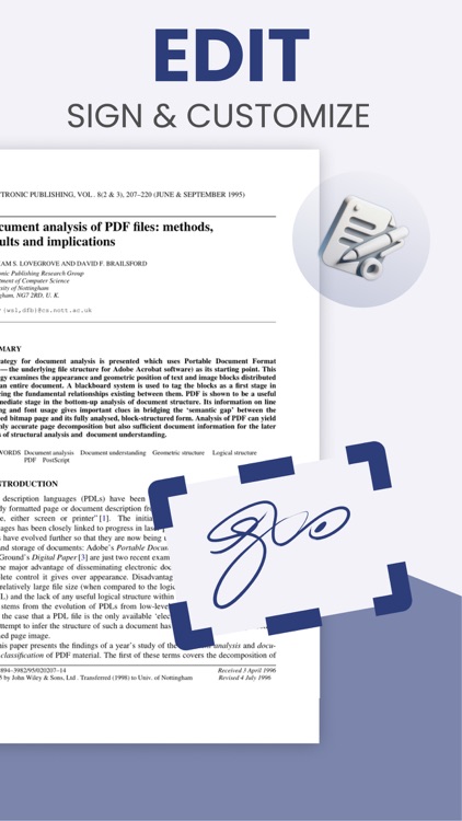 Document Scanner App. Pdf Scan