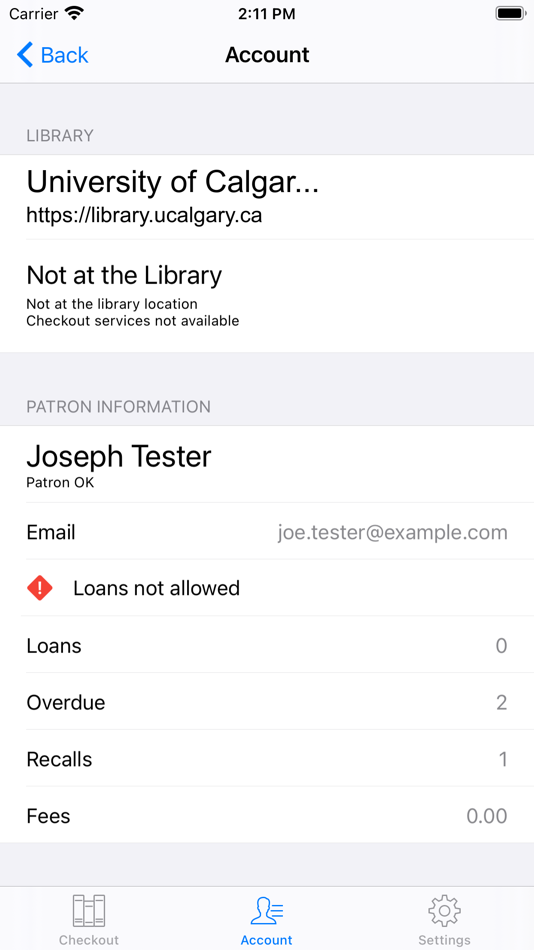 #4. UCalgary Library Self Checkout (iOS) 由: Meescan Inc.