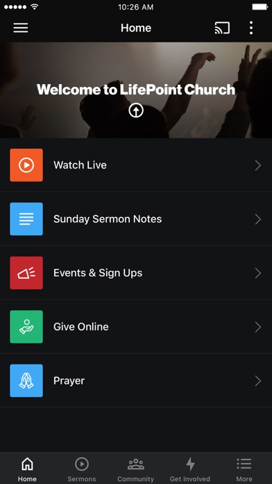 LifePoint Church - SC Screenshot