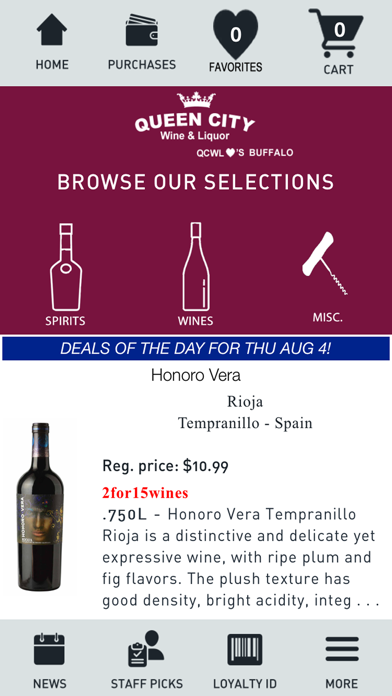 Queen City Wine and Liquor Screenshot