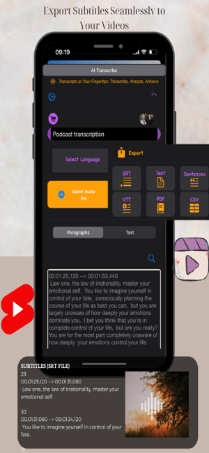 AI Transcribe  Audio, Video Screenshot