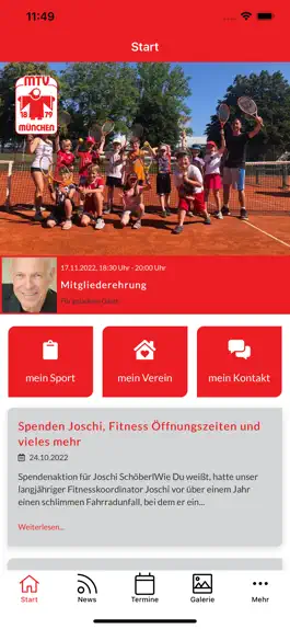 Game screenshot MTV München von 1879 e.V. apk
