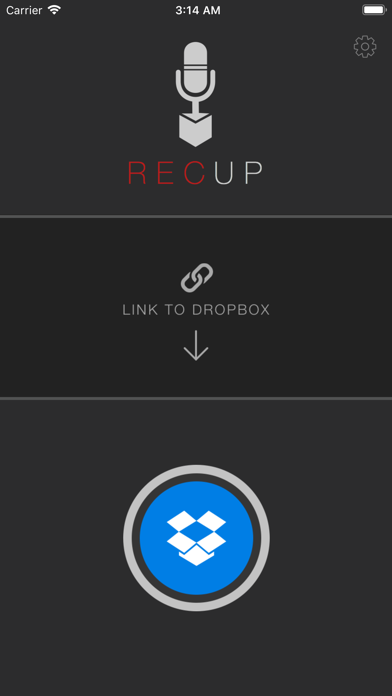 RecUp - Record to the Cloud Screenshot