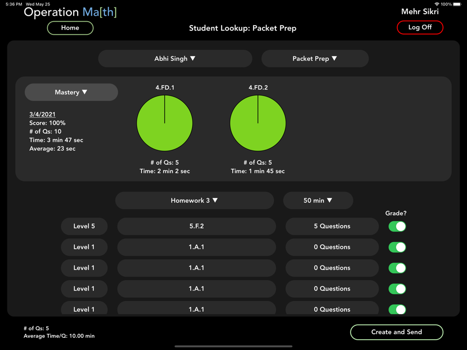 #5. OpAdmin (iOS) 由: Operation Math