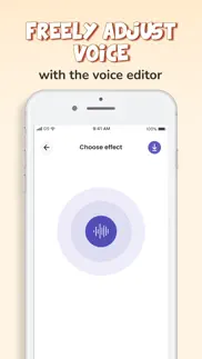 change voice by sound effects iphone screenshot 4