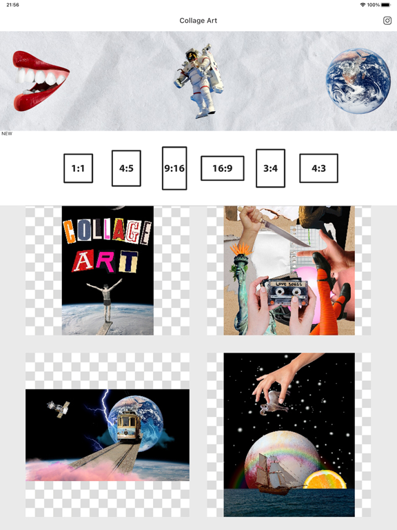 Collage Art - Become an Artistのおすすめ画像1