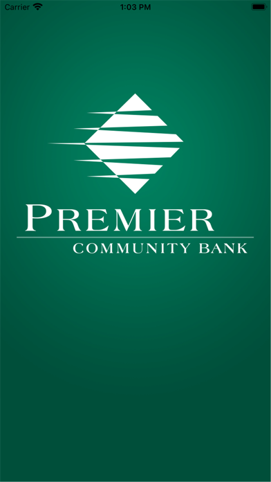 Premier Community Bank E-Bank Screenshot