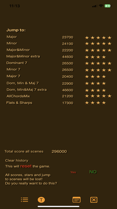 The Guitar Chord Challenge Screenshot