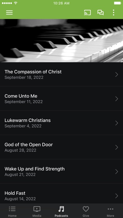LongView Bible Church Screenshot