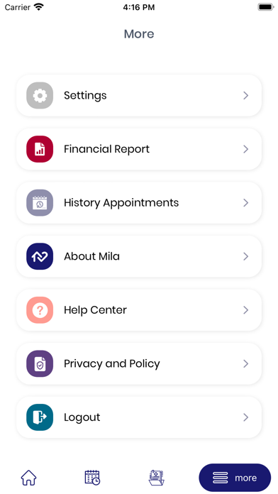Mila Provider Screenshot