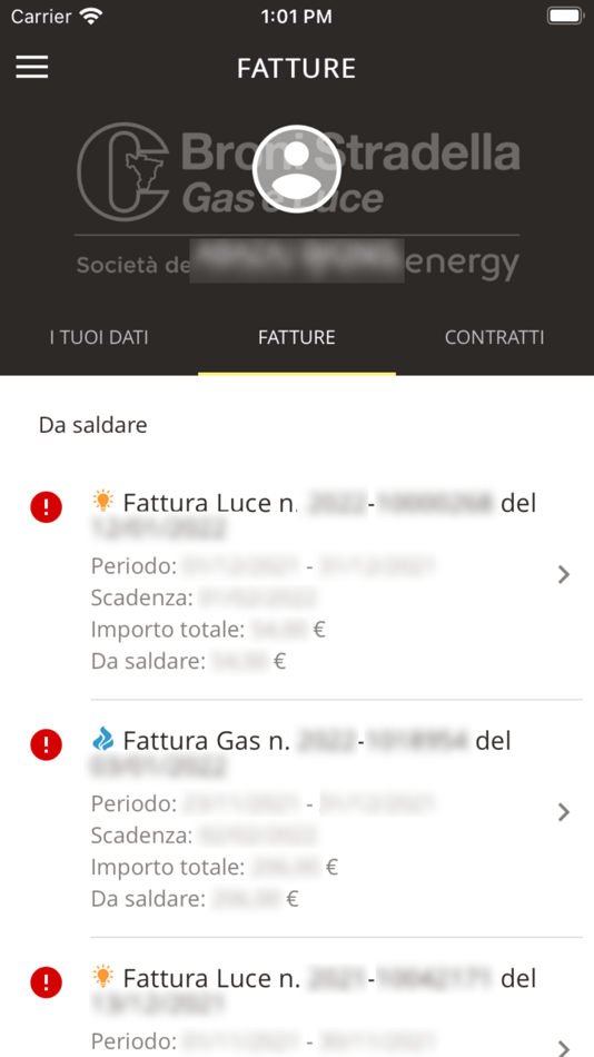 #3. Broni Stradella Gas e Luce (iOS) Por: UNOENERGY SPA
