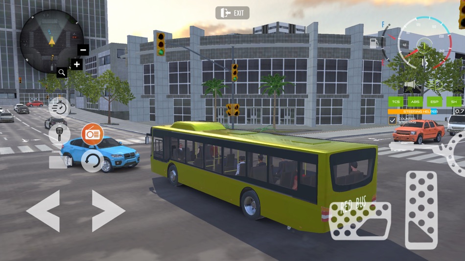 #4. Red Bus Game Driving Simulator (macOS) By: INSPECTOR STUDIOS TEKNOLOJİ BİLİŞİM YAZILIM PAZARLAMA LİMİTED ŞİRKETİ