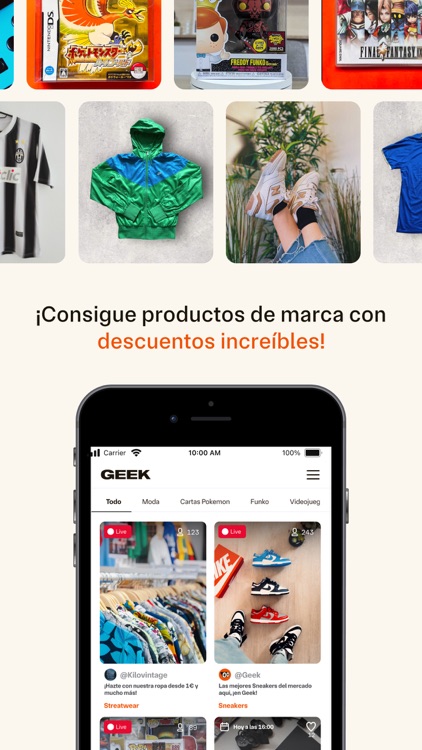 Geek: compra en directo screenshot-3