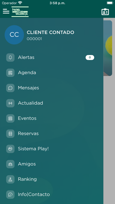 Padel Club Valencia Screenshot