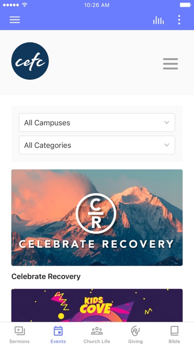 CEFC Church Screenshot