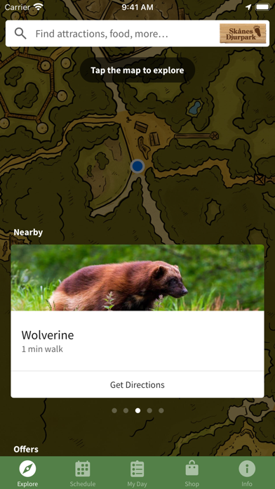 Skånes Djurpark Screenshot