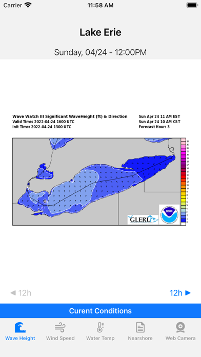 Great Lakes - Forecast Screenshot