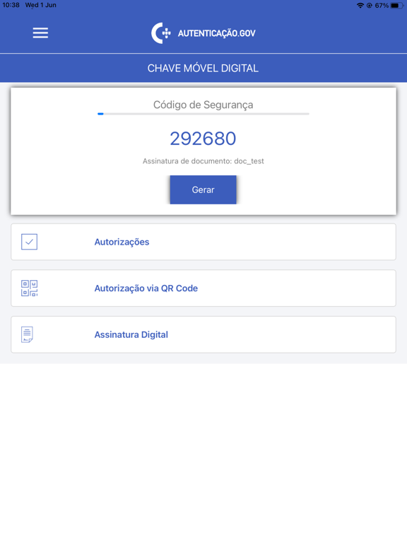 Autenticação Gov screenshot 2