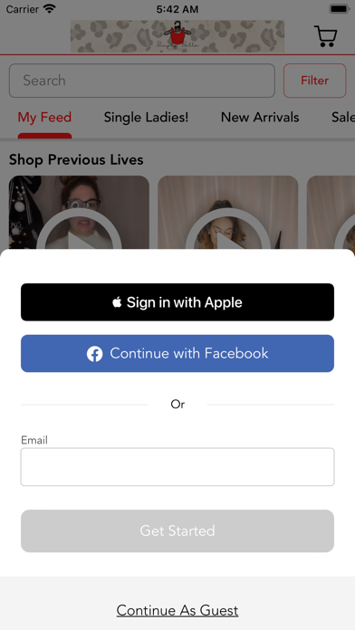 Simply Bella Boutique Screenshot