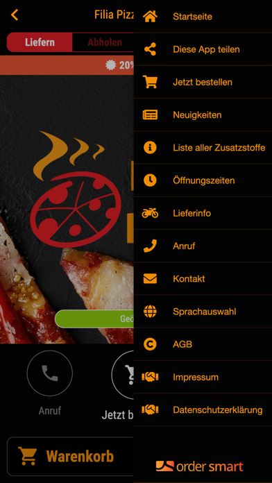 Filia Pizza Leipzig Screenshot