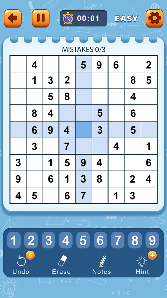 #2. Sudoku - Puzzle Mind Game (iOS) Podle: CHIEN LE