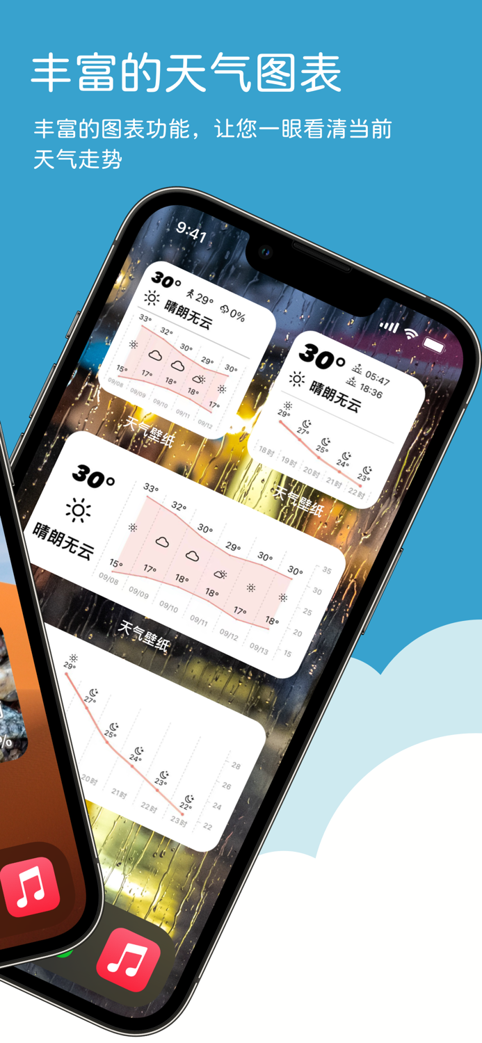 天气壁纸-看得见的好天气