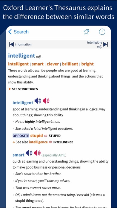 Oxford Advanced Learner's Dict Screenshot