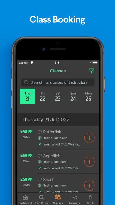 West Wood Clubs Screenshot