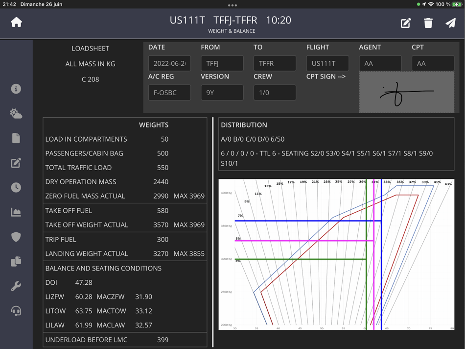 #3. eFlights (iOS) โดย: UNIVAIR SERVICES