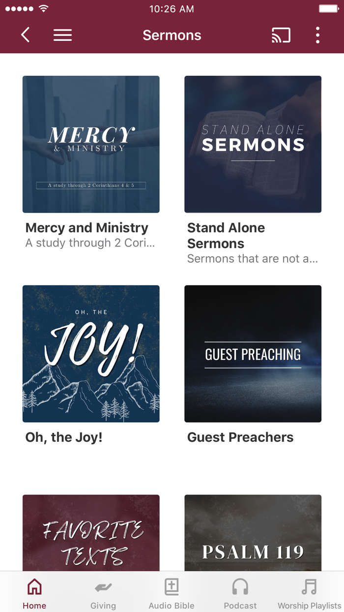 Pisgah Baptist Church App