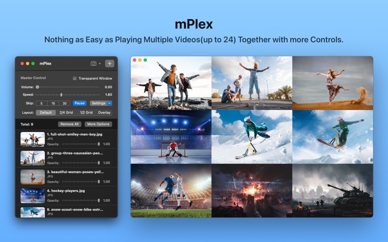 mPlex screenshot