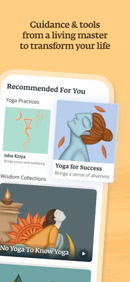 Game screenshot Sadhguru- Yoga & Meditation apk